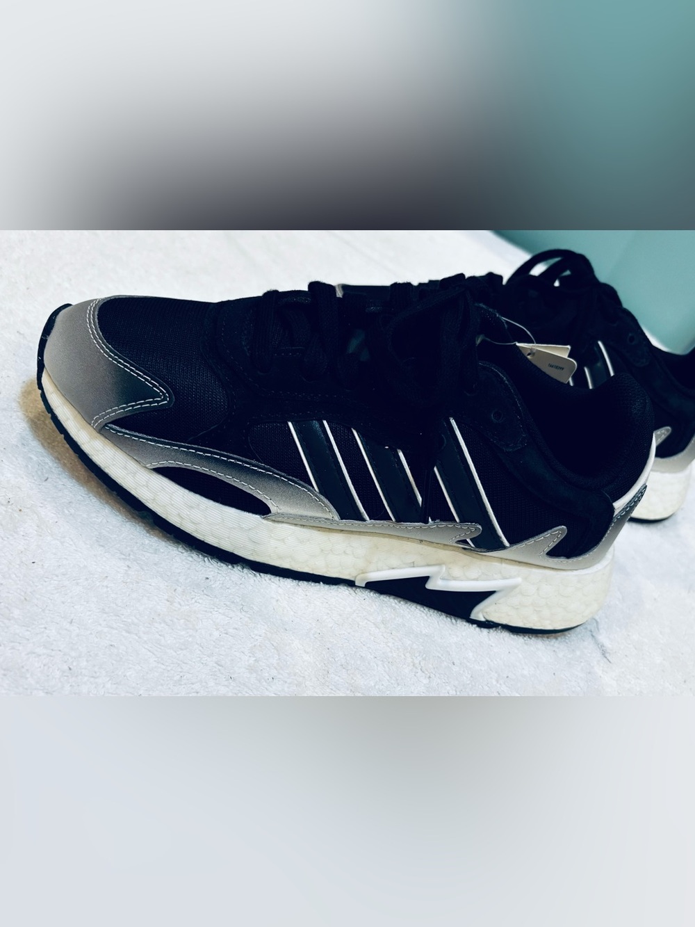 Brand New Adidas TRESC RUN J Shoes Youth Size 5 Running Sneakers EG7957 - Box 5